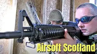 NO BLIND FIRE!  Airsoft War at The Fort Scotland