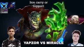 Miracle- Invoker vs yapzor Lion| epic game -Dota 2 highlight
