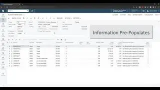 Acumatica   Import GL Journal Entry