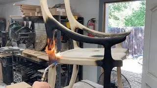 Charring Maloof Inspired Chair | ASMR | tips and tricks along the way