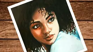 Soft pastel potraits demo #ExoticSkin
