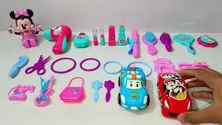 10 Minutes Satisfying Unboxing Disney Minnie Mouse Makeup Set | Toys ASMR Review