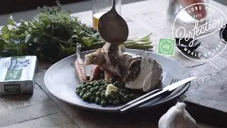 Jason Roberts' Roasted Chicken Breast Stuffed with Mushrooms & Thyme - Ozharvest #hereforhope