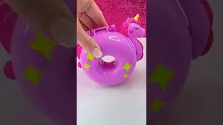 Polly Pocket Unicorn Floatie playset 🦄 #PollyPocket #unicorn #pretendplay #miniature