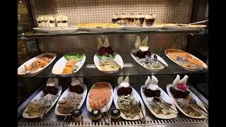 DELPHIN IMPERIAL HOTEL ANTALYA, TURKIYE. GREAT RESTAURANT BREAKFAST BUFFET.