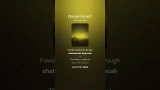 Palestine Eternal 2 #rap #hiphop #uk #ukrap #ukmusic #ukhiphop #music #newmusic #aimusic