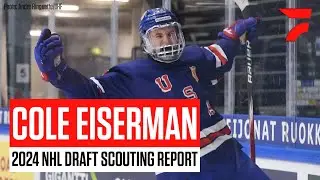 Cole Eiserman Scouting Report 2024 NHL Draft | Why He's Slipped Down Draft Boards