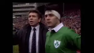 England Vs Ireland Five Nations Rugby, Twickenham 1990