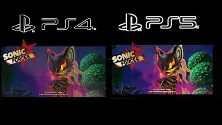 SONIC FORCES PS4 vs PS5 Comparison