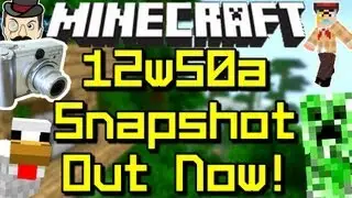 Minecraft 12w50a SNAPSHOT Out Now !