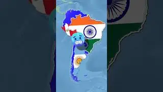 What If India and Brazil Swapped Places? 🇮🇳🇧🇷 #shorts #geopolitics