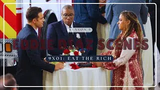 Eddie jumps off a bridge to save the man who was eaten by a whale - 9x01 | Eat the rich