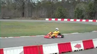 Mareeba Makotrac go karting in PW300 4 stroke single rotor rotary engine 3 star licence