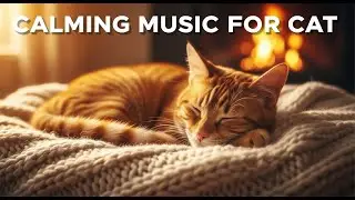 12 Hours of Peaceful Cat Music 😽 : Natural Anxiety Relief, Soothing Sounds for Deep Sleep &
