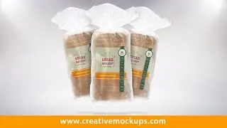 Easy Slide Bread Packaging Mockup Customization in Photoshop | Creative Mockups Guide