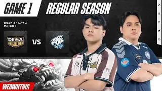 DEWA vs EVOS | Regular Season Week 8 Day 3 | Game 1 | #MPLIDS17