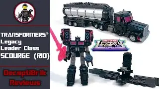 Transformers Legacy Leader SCOURGE [RID] (Review en Español)
