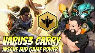 Varus3 Carry &mdash; Невероятная мощь в середине игры! | TFT Reckoning | Тактика командного боя