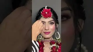 Haldi bride full makeup vlog #haldibride #funny #makeup 