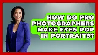 How Do Pro Photographers Make Eyes Pop In Portraits? | Image Review Studio News