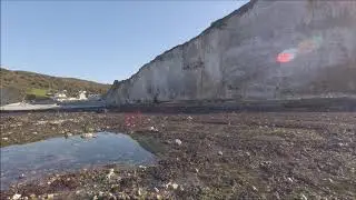 Les Grandes Dalles :Panorama vu du grand plateau rocheux