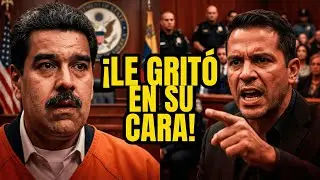 Así venezolano encara a Nicolás Maduro en corte de EE. UU.: “Eres un criminal”, le dijo Pedro Rojas