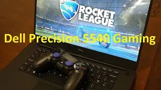 Gaming on Dell Precision 5540 T1000 (Like XPS 15 7590 2019) Rocket League Game Performance Test