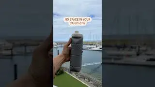 Складная бутылка для воды &mdash; отличный дорожный лайфхак! 💦