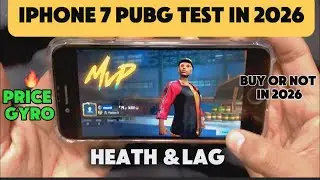 PUBG MOBILE 40FPS ?? Test on the iPhone 7!