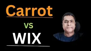 Carrot VS WIX | Which one you should choose as a website builder?