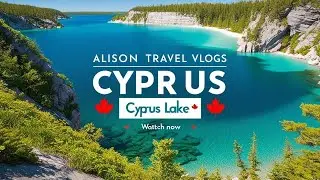 Canada's Hidden Paradise! 🌊 Discover Cyprus Lake in Bruce Peninsula National Park