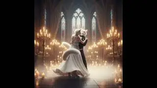 Romantic White Cat Dance Under Moonlight 🌙💞 | Human-Like Cat Couple Love Story | realmeowsters 