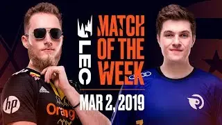 #LEC Match of the Week | Vitality vs Origen | Saturday 2nd