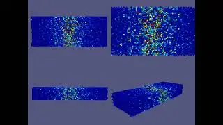 Atomistic modeling of laser welding process