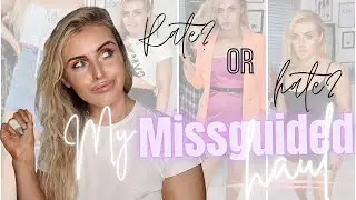 NEW!! MY #MISSGUIDED #HAUL | CURVY SIZE 8 FASHION** |