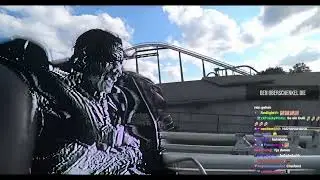 Montana Black Heidepark YTK 2.0 Glitch Meme - Monte verbrennt sich in Achterbahn den Oberschenkel