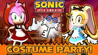 Costume Party! *Fairytale Amy & Cream!* - Sonic Speed Simulator