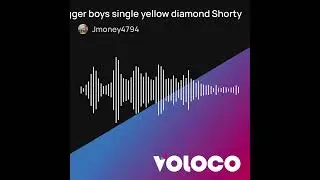 Swagger boys single yellow diamond Shorty