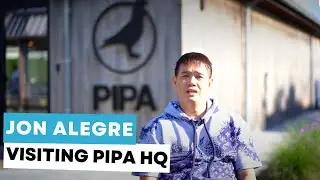 Jon Alegre's visit to PIPA HQ