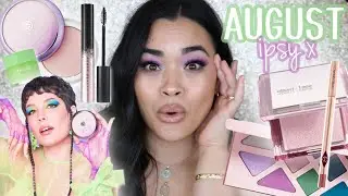 IPSY GLAM BAG X AUGUST 2021 | UNBOXING and TRY ON