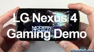 LG Nexus 4 Gaming Demo (Modern Combat 3, Dead Trigger, GTA 3)
