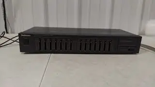 Technics SH-8017 7-Band Stereo Graphic Equalizer &ndash; 1988 Japan &ndash; Tested & Working