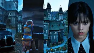 Wednesday Aesthetic clips 2K