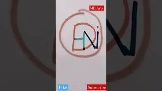DHONI LOGO WITH THE LETTER dhoni #viral #trending #dhoni #logo #shorts