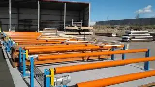Automated Roof Truss Stacker
