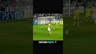 CRISTIANO D&Eacute;CLENCHE LA FOUDRE ⚡👑#Cristiano#CR7#CoupFrancMagique#ButIncroyable#youtubeshorts