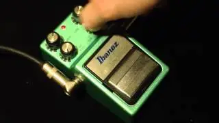 Ibanez ST-9 Super Tube Screamer Overdrive Pedal Demo