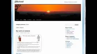 J2Webby, Easy web publishing for schools