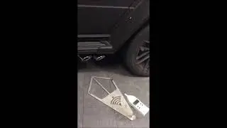 Mercedes G63 AMG Capristo Side Pipe Exhaust | Scuderia Car Parts