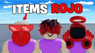 CONSIGUE +10 ITEMS ROJOS GRATIS EN ROBLOX 2025🔴🔥